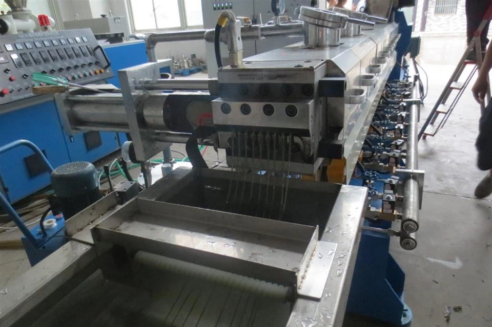 Plastic Water Cooling Strands Pelletizing Line