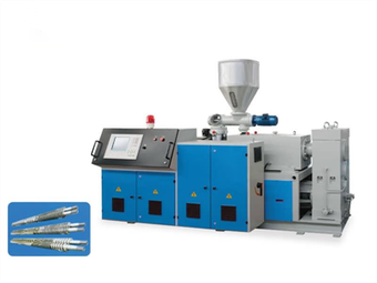 Extrusora de doble cargol cònica