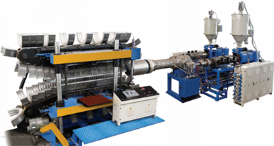 Línia de producció de canonades corrugades