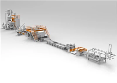 Línia de producció de sòls LVT