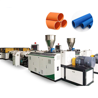 Línia d'extrusió de doble canonada de PVC